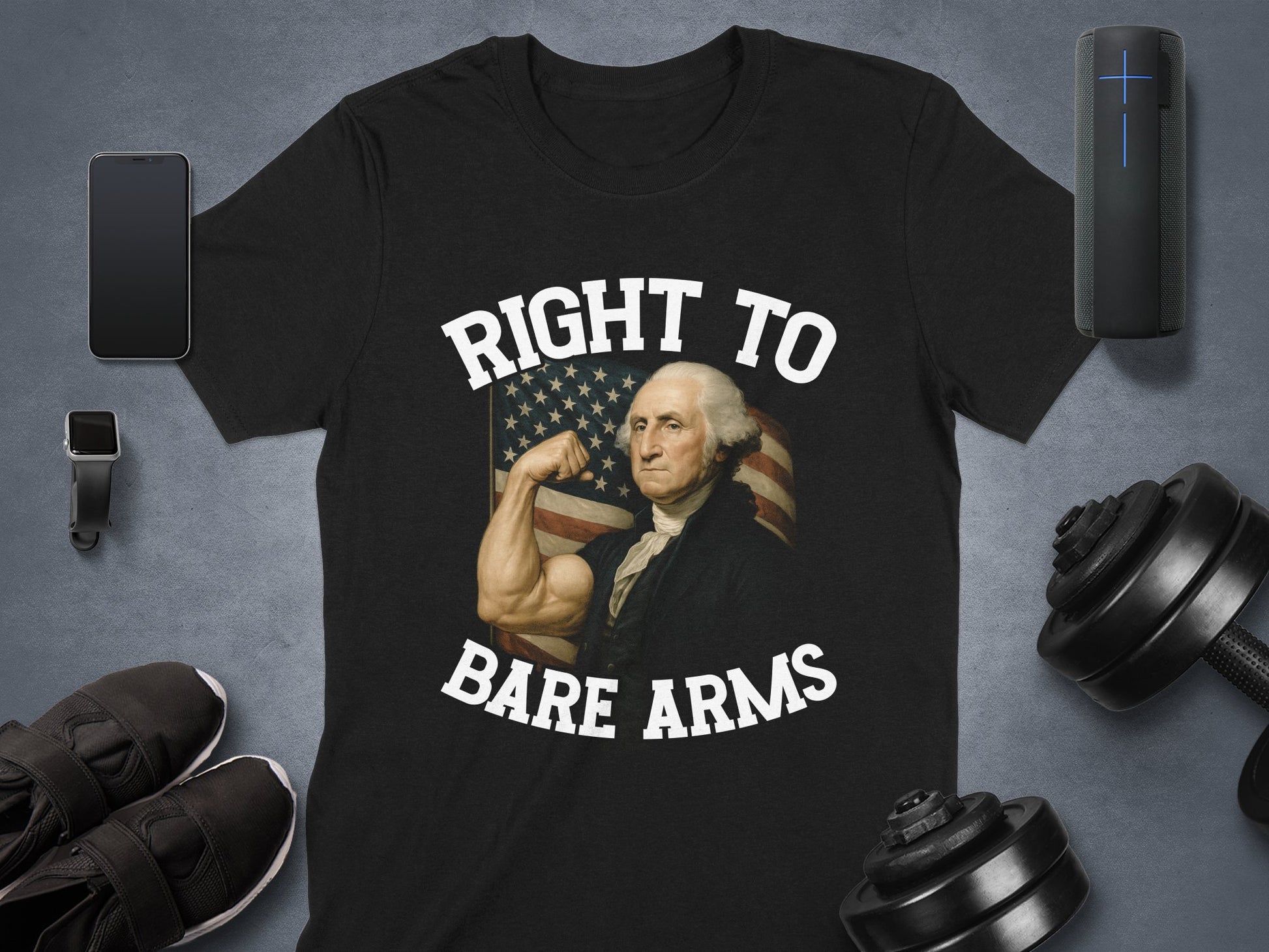 Right to Bare Arms T-Shirt with Graphic product type