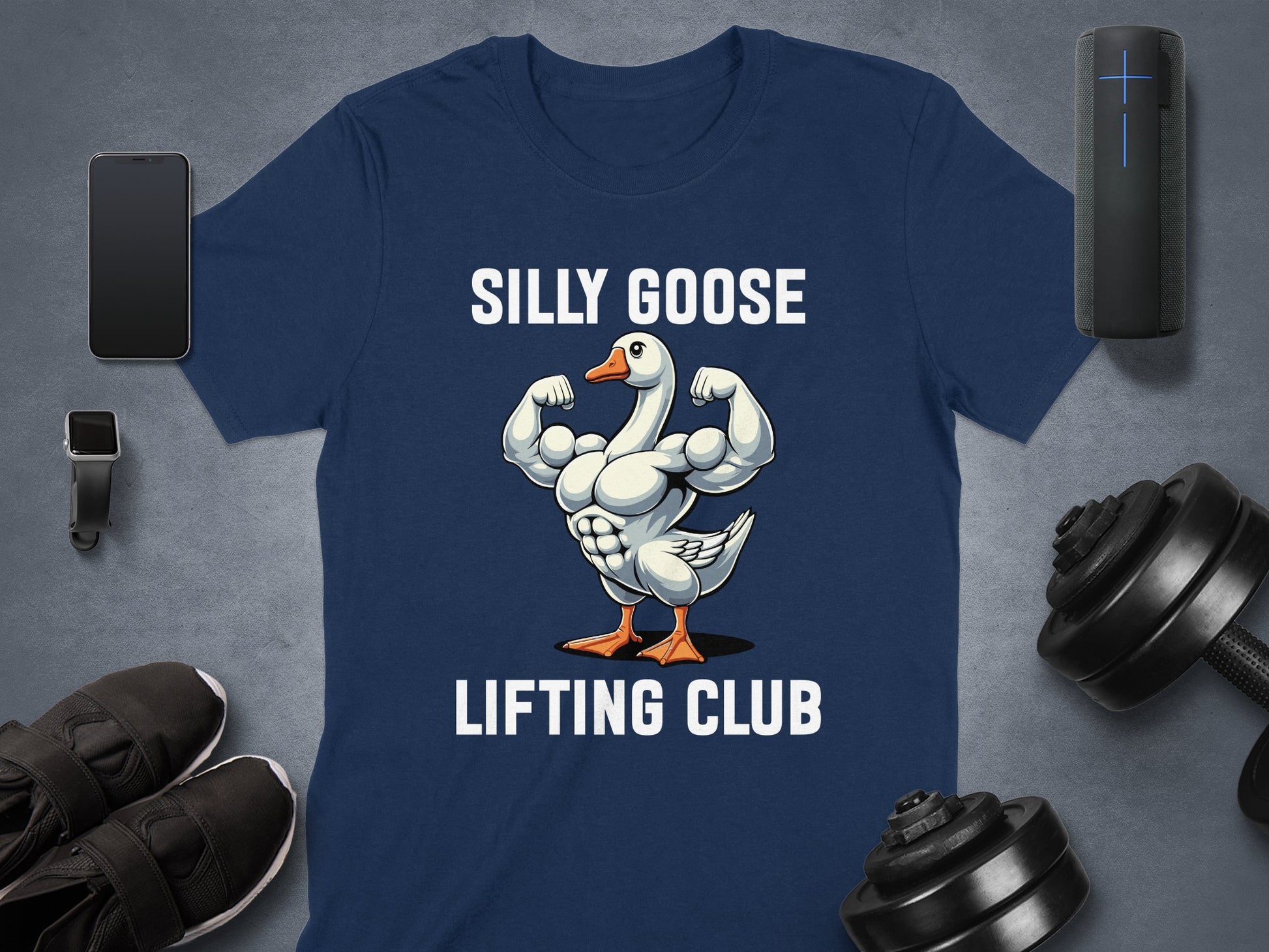 Silly Goose Lifting Club Graphic Print T-shirt product type