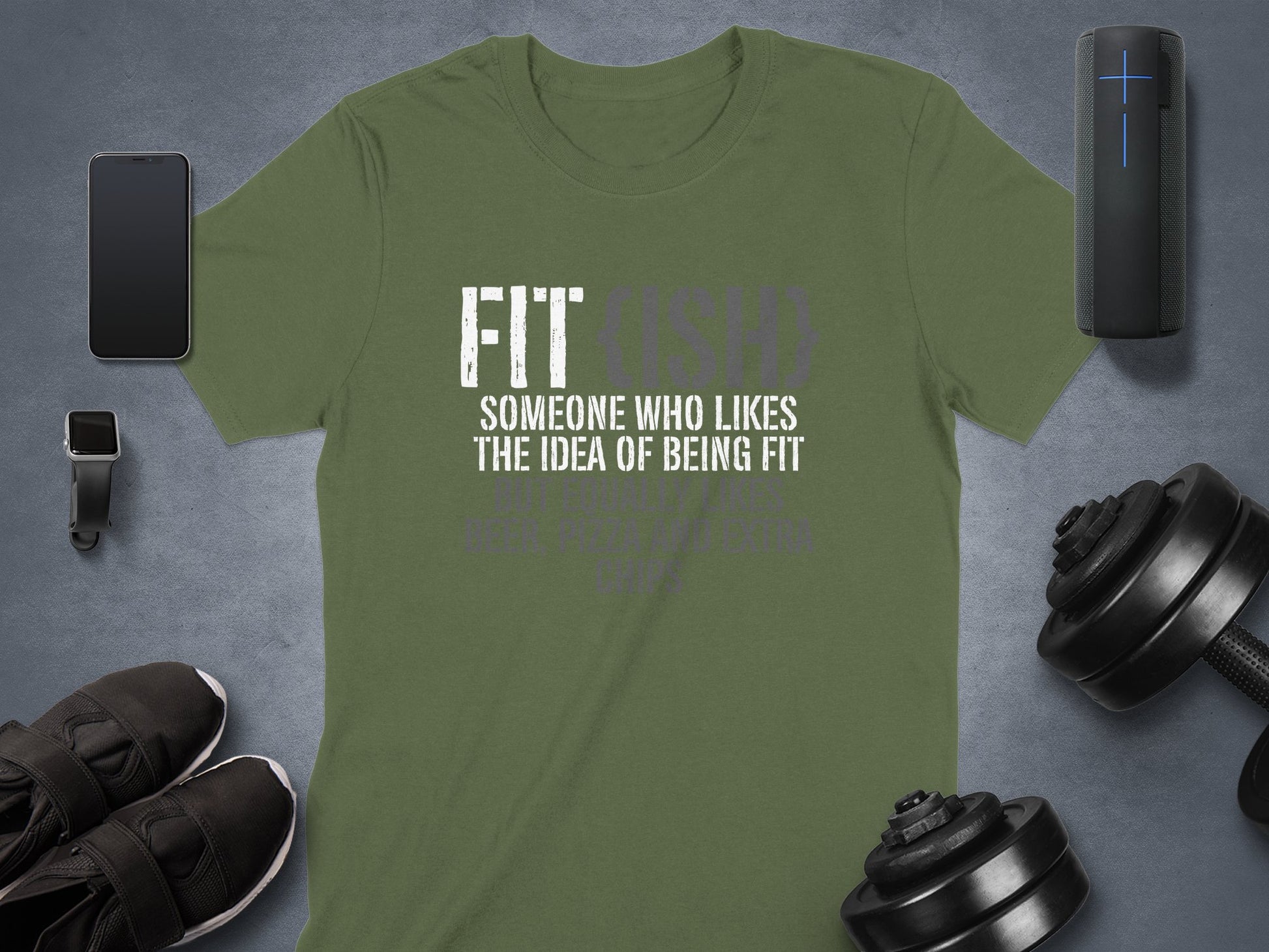 Fit Ish Someone Who Likes The Idea Of Being Fit Shirt product