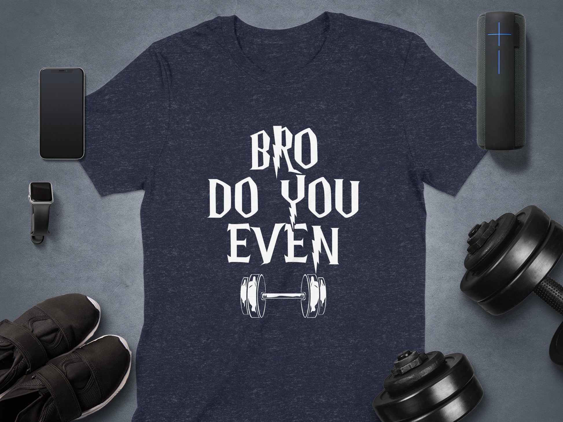 Bro Do You Even with Dumbbell Image T-shirt product type