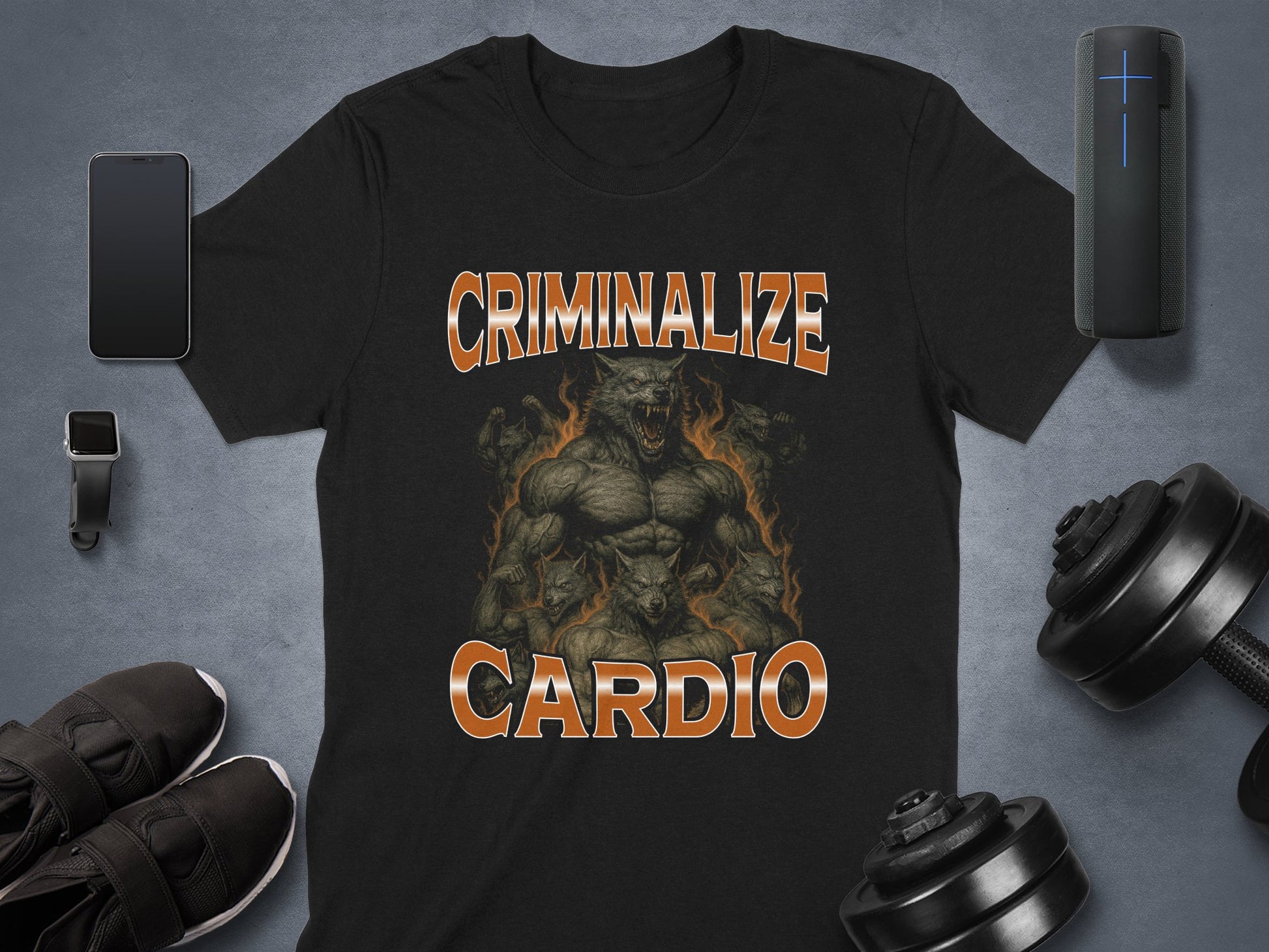 Criminalize Cardio Graphic T-shirt product type