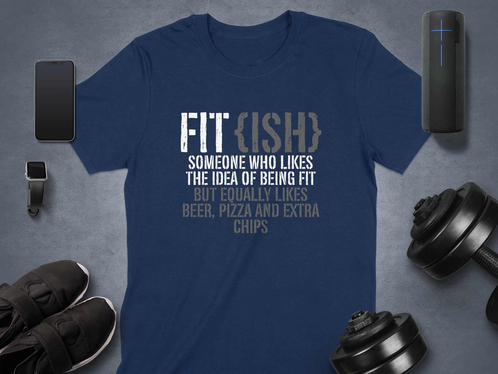 Fit(ish) Someone Who Likes Idea of Being Fit Shirt product type