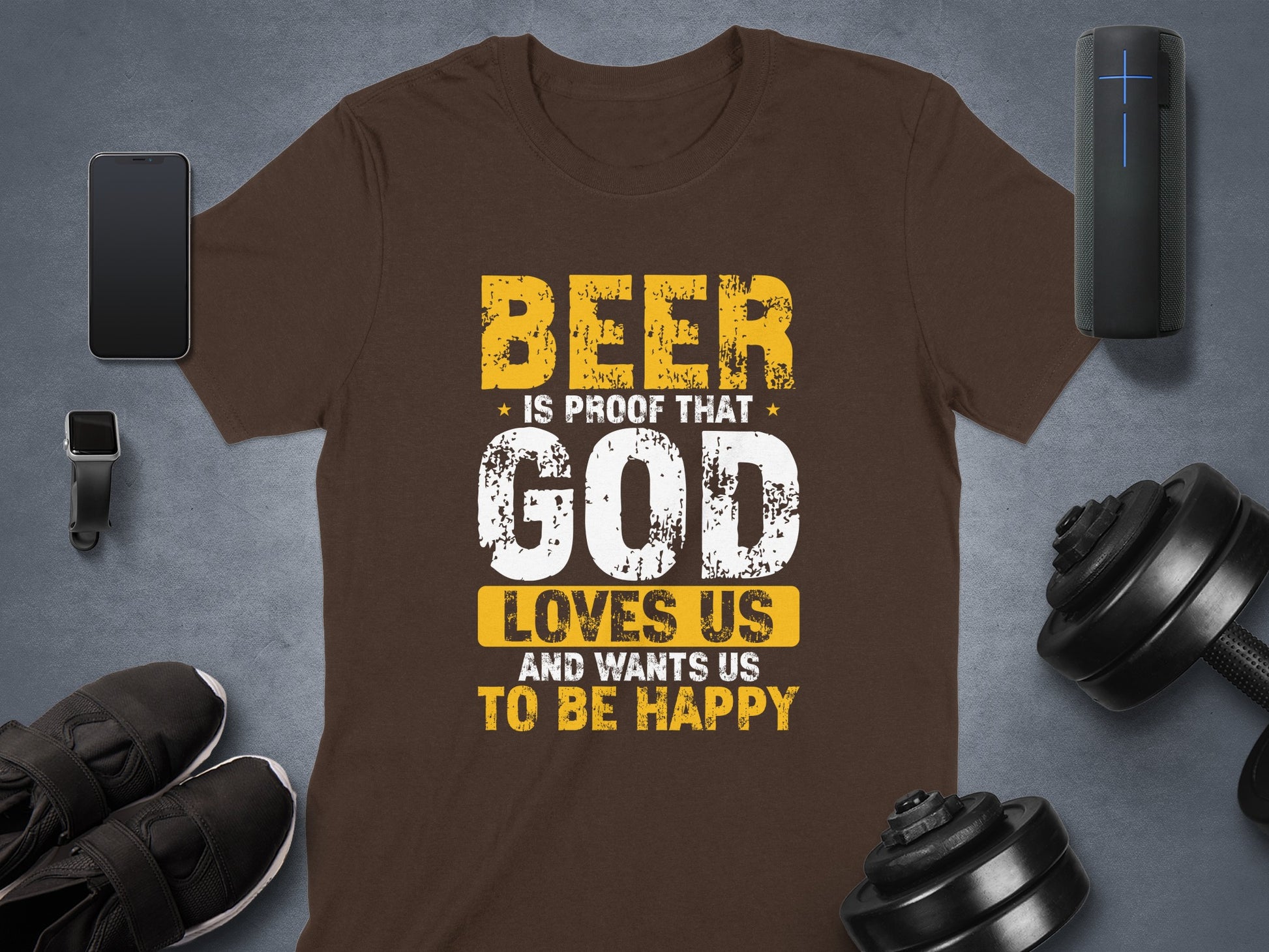 Beer is Proof That God Loves Us To Be Happy product type