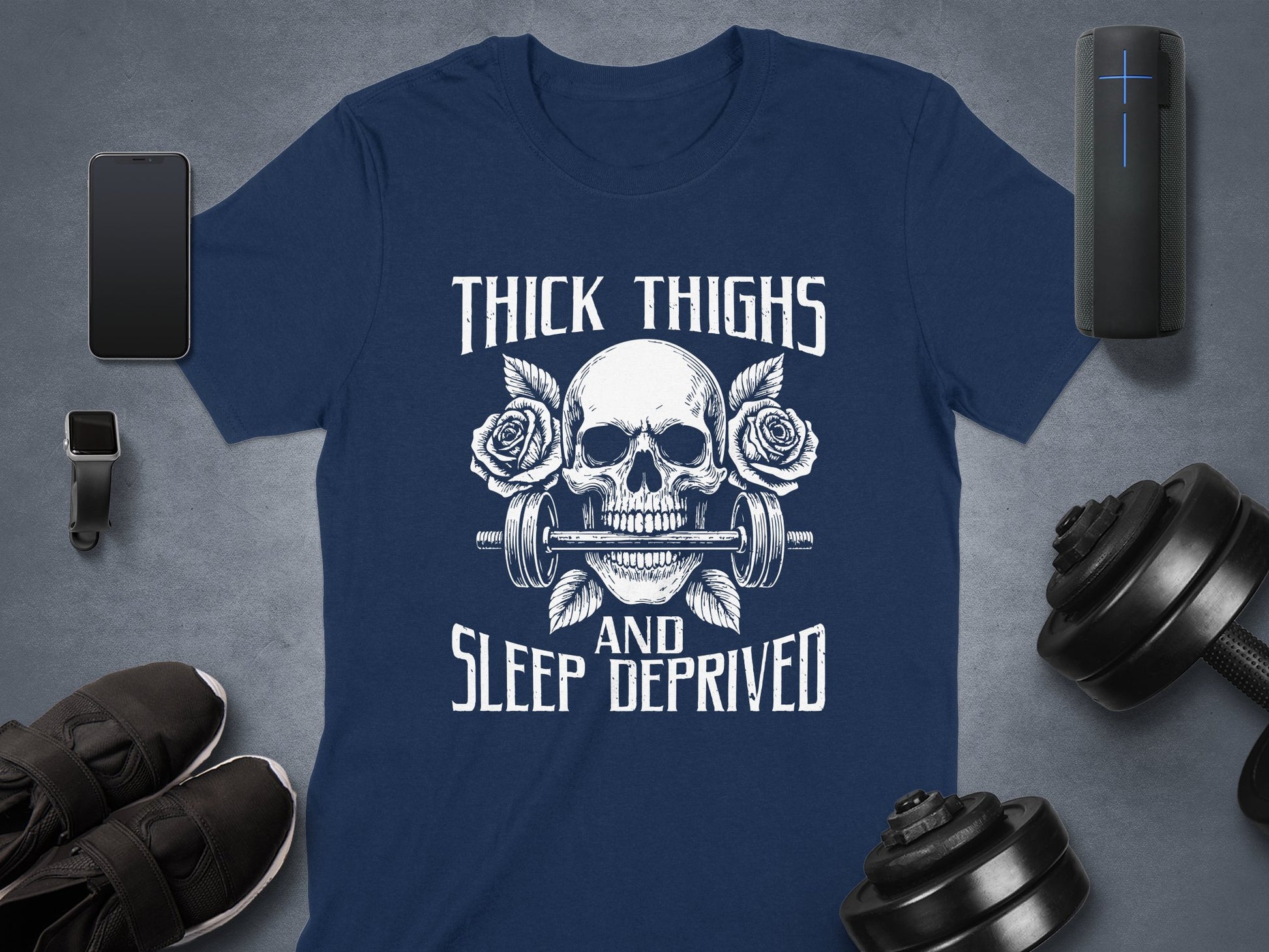 Thick Thighs and Sleep Deprived T-shirt product type