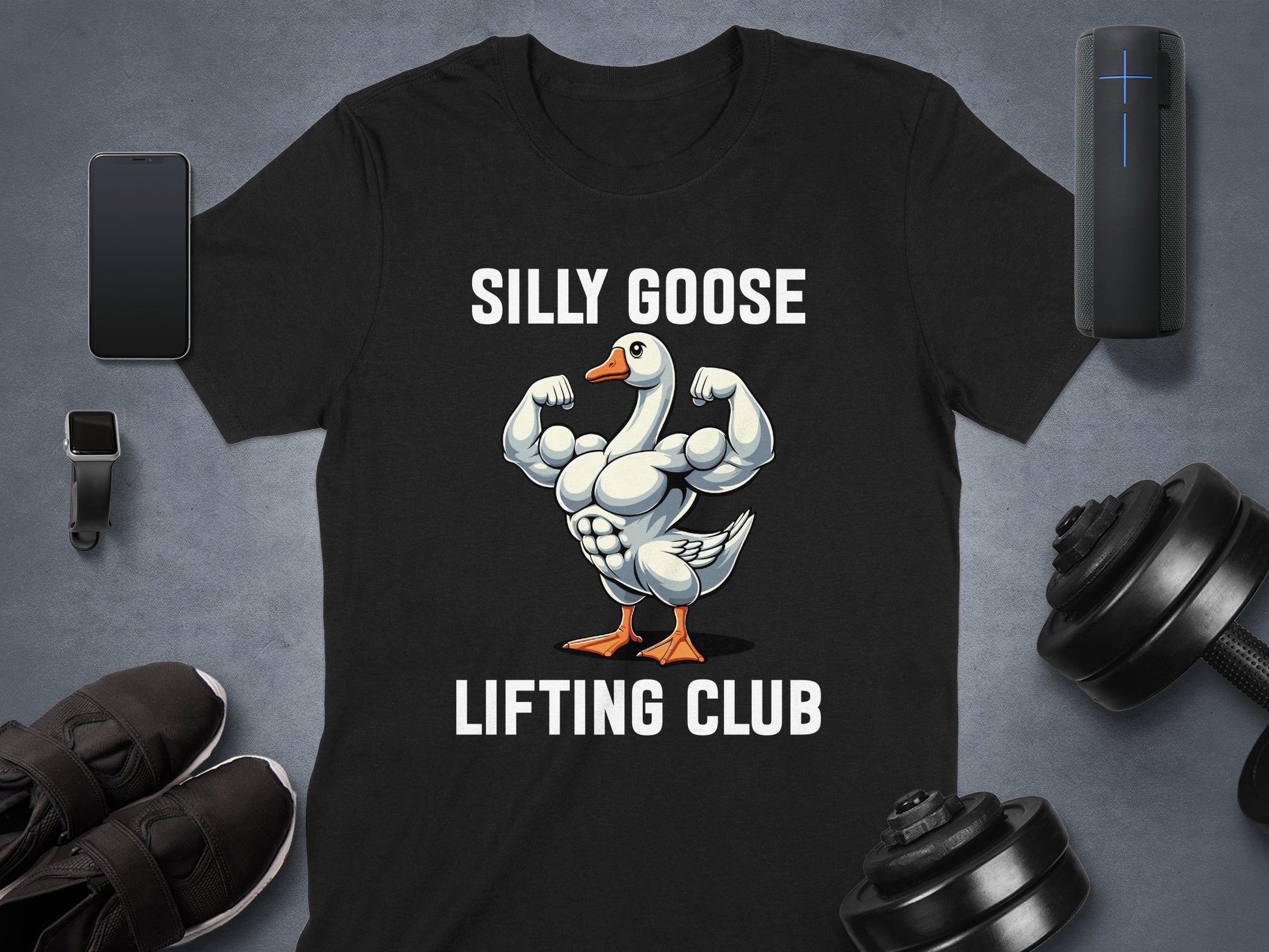 Silly Goose Lifting Club Graphic T-shirt product type