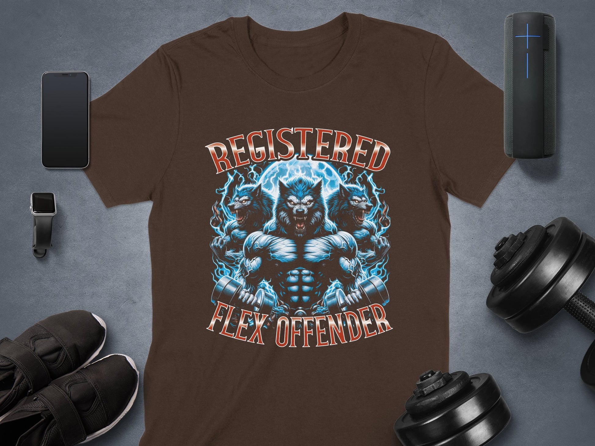 Registered Flex Offender Graphic T shirt product