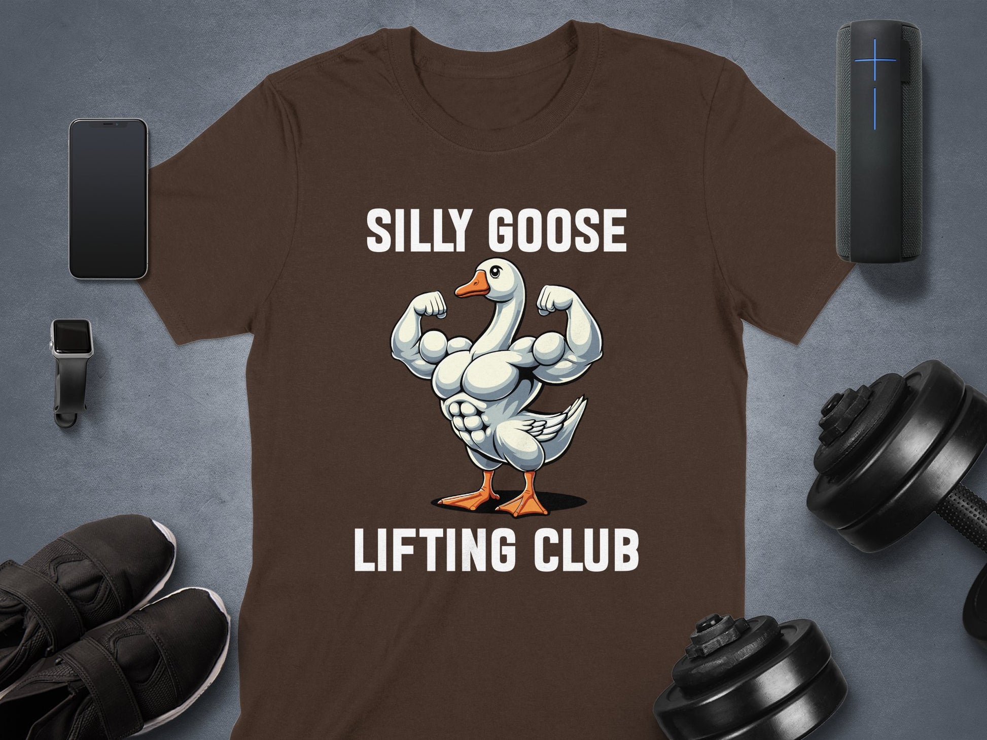 Silly Goose Lifting Club Printed Graphic Tee product