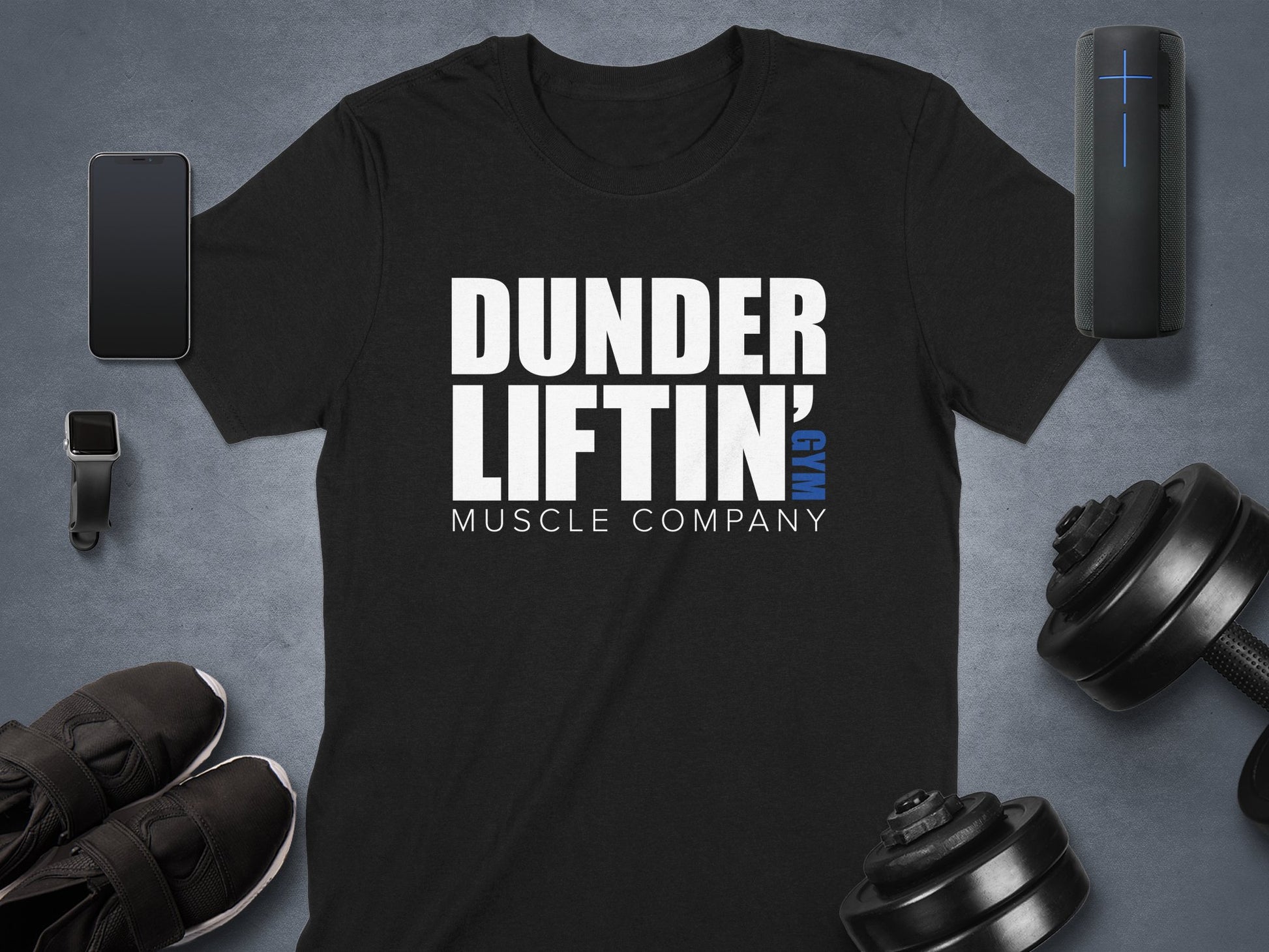 Dunder Liftin' Gym Muscle Company T-Shirt product type
