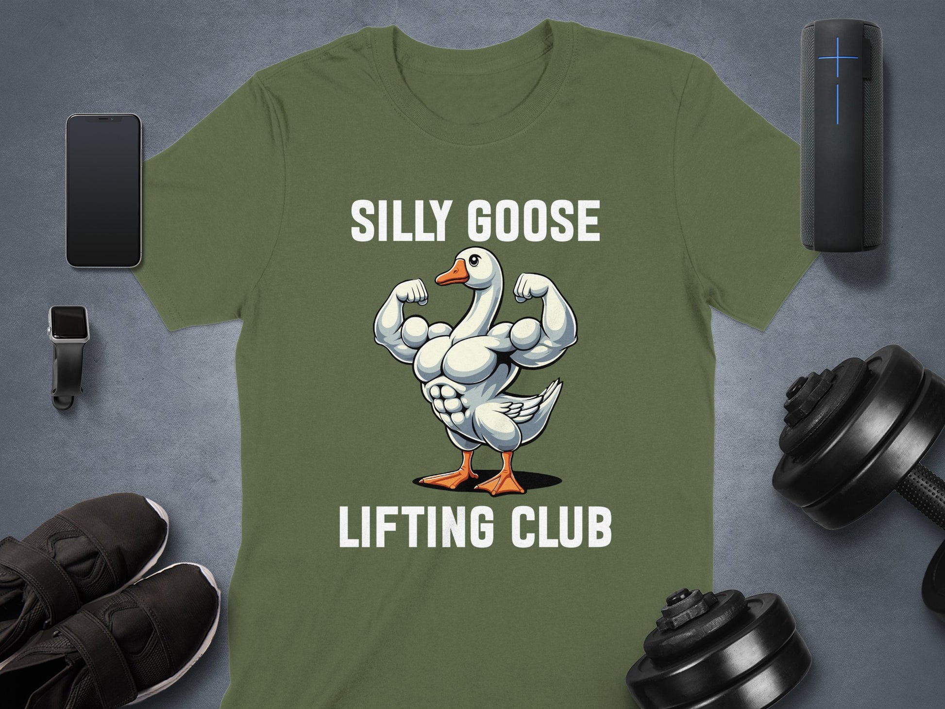 Silly Goose Lifting Club Funny Humorous T-Shirt product