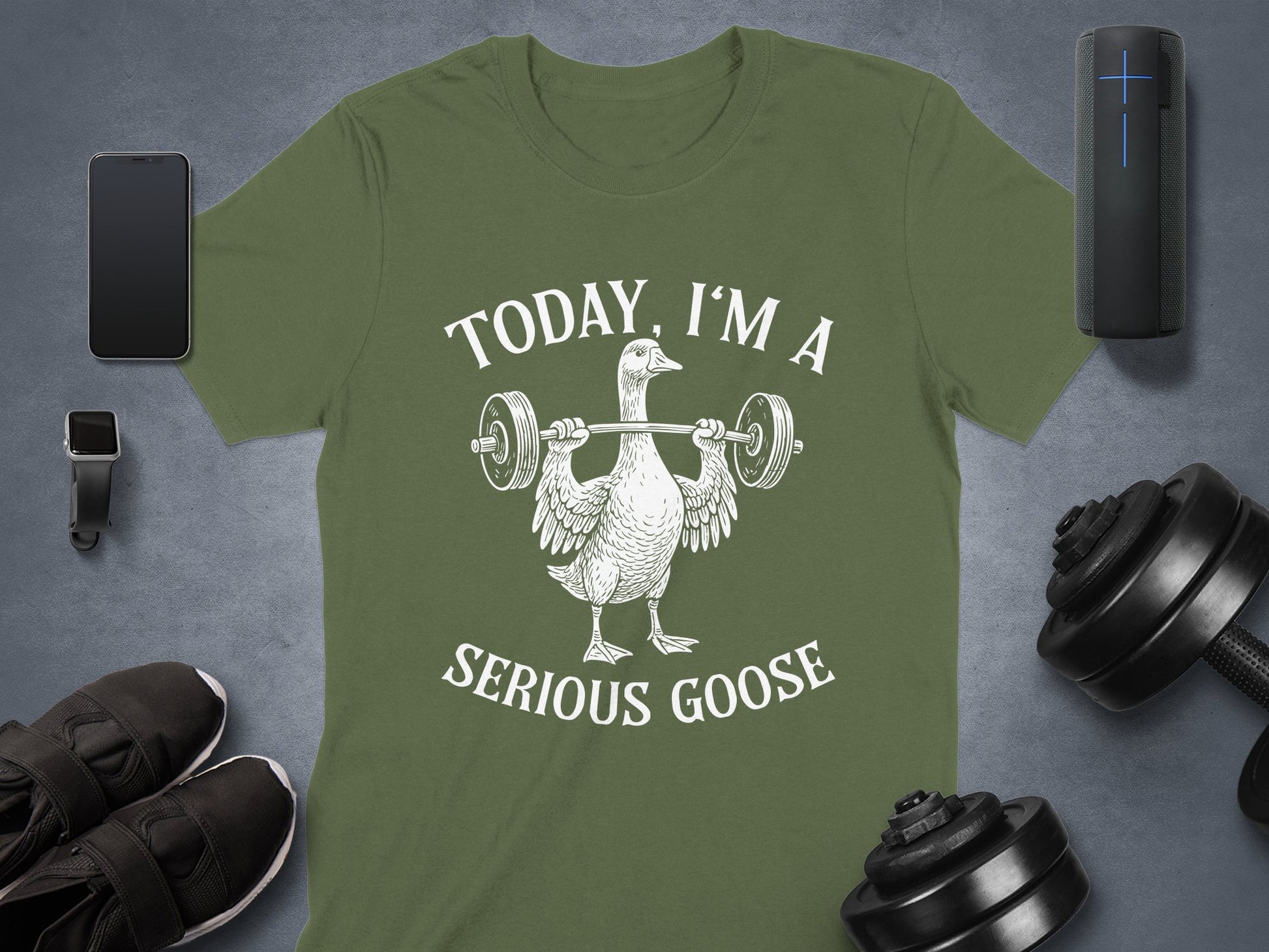 Today I'm a Serious Goose Graphic T-shirt product type