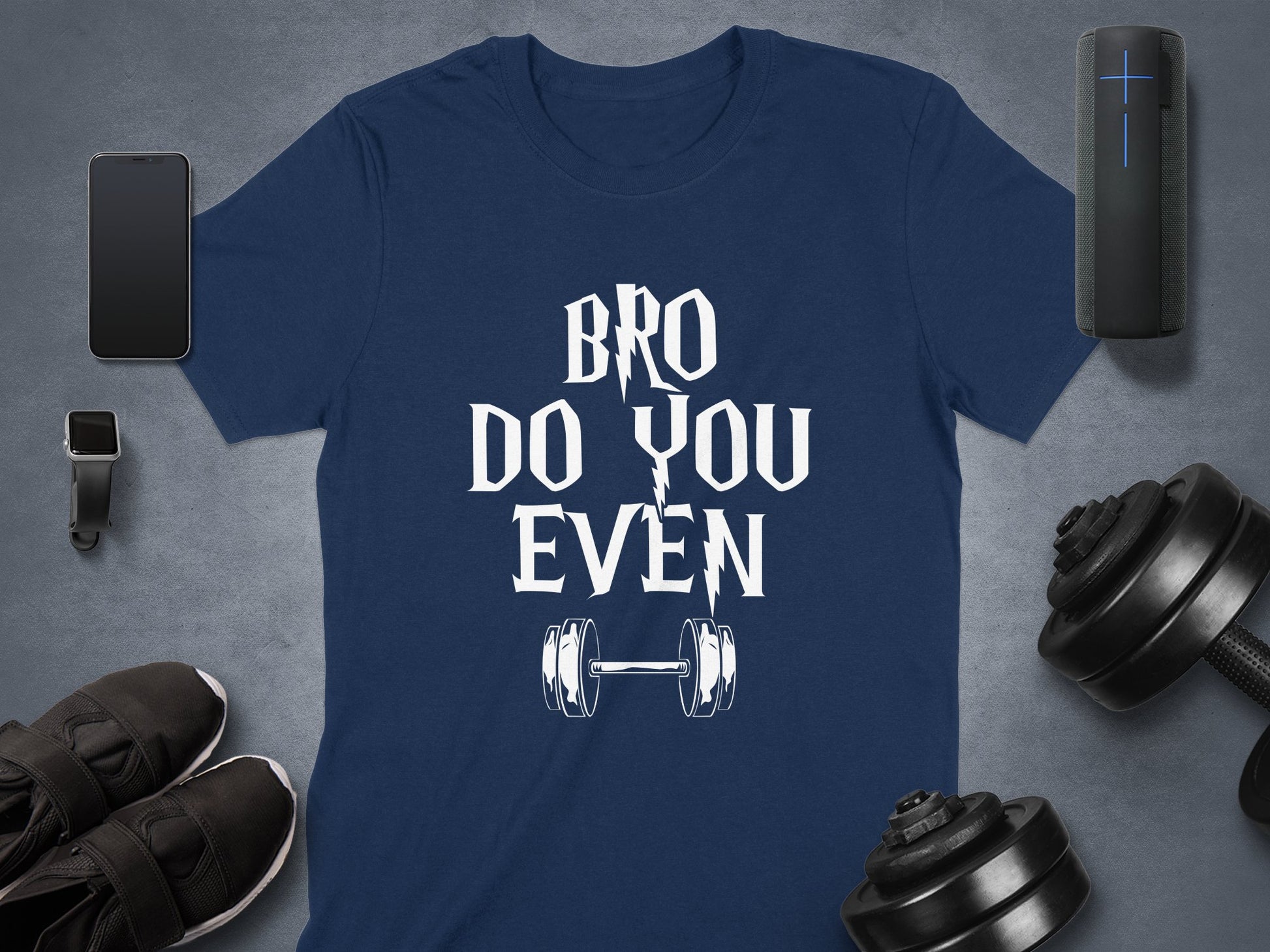Bro Do You Even Weightlifting T-Shirt Product