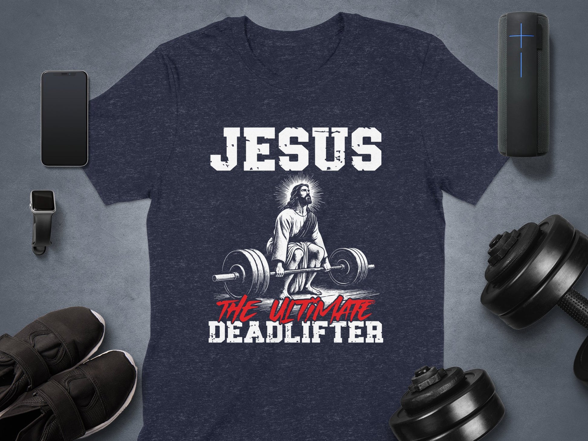 Jesus The Ultimate Deadlifter T-shirt product