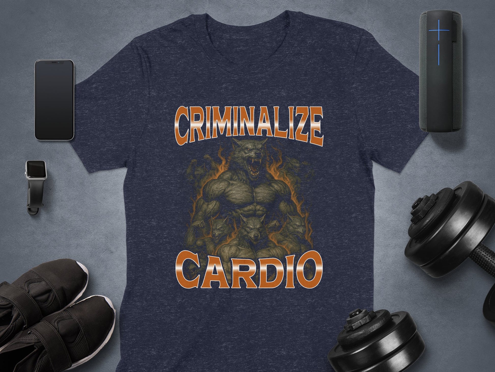 Criminalize Cardio Graphic T-shirt product type