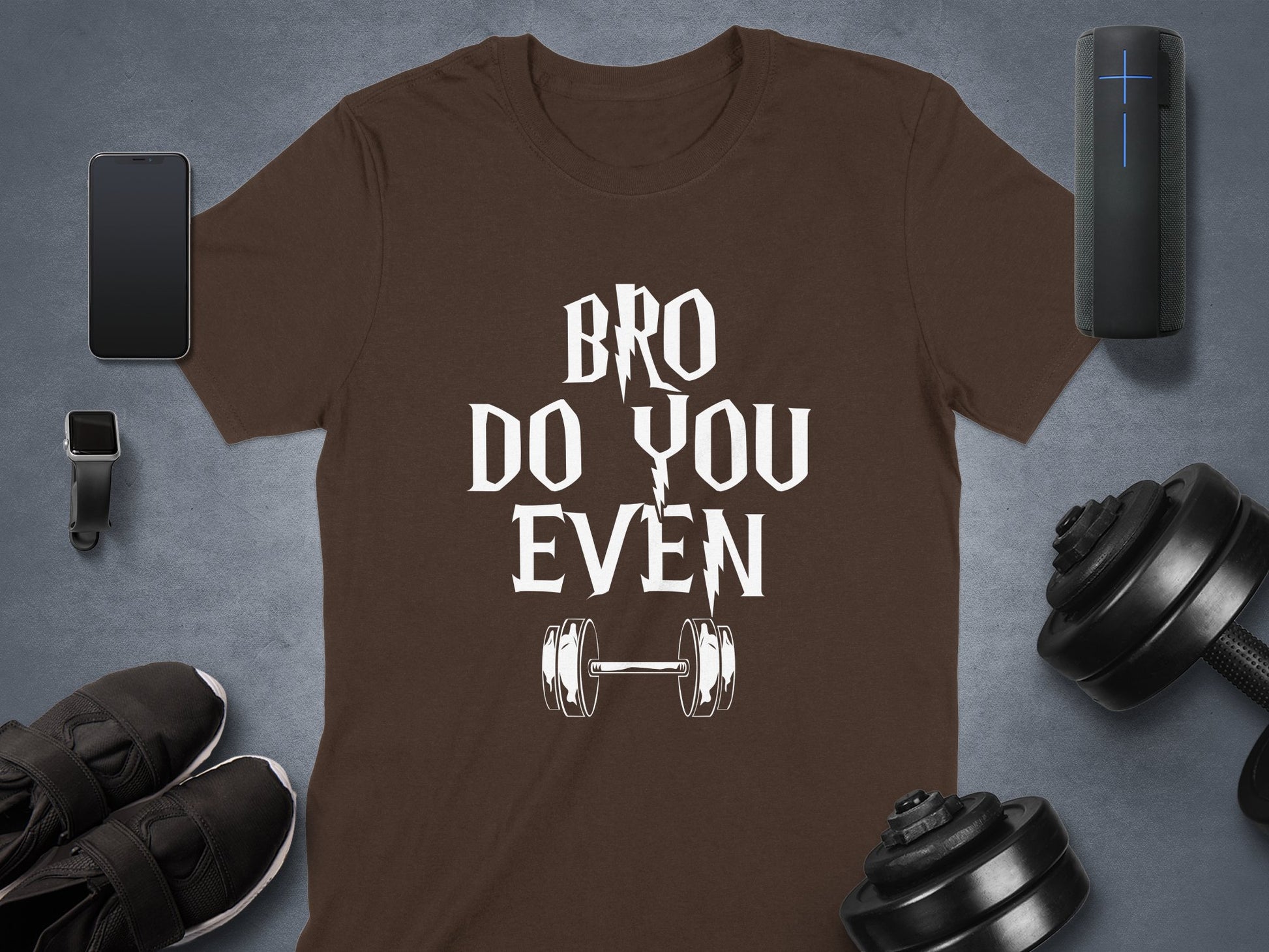 Bro Do You Even Graphic Workout T-Shirt product type