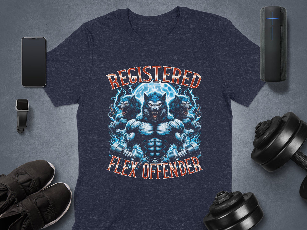 Registered Flex Offender Werewolf Gym T-Shirt product type