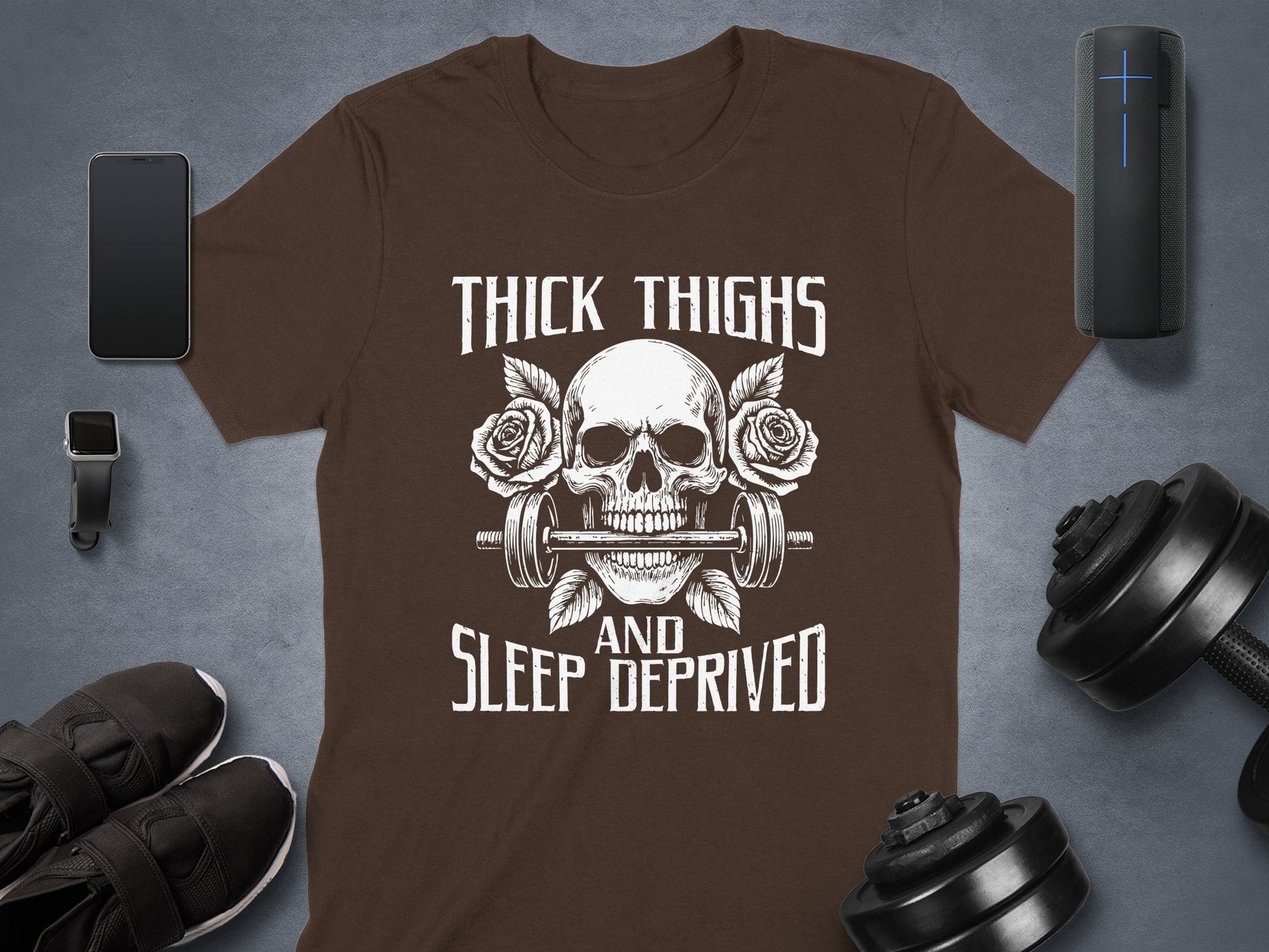 Thick Thighs And Sleep Deprived Men's T-Shirt product