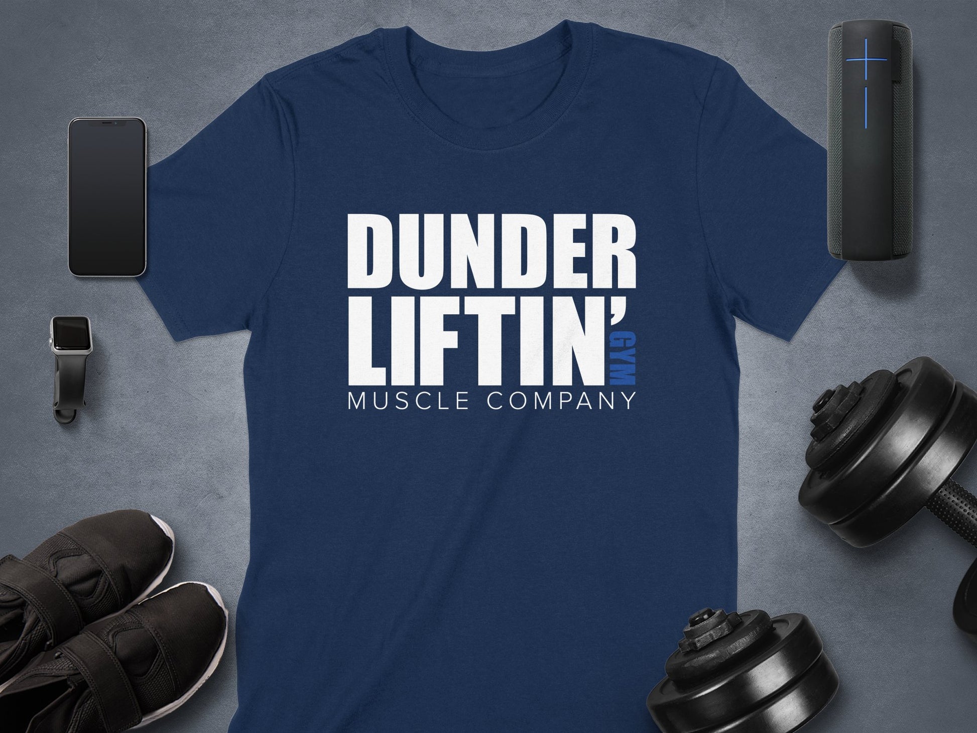 Dunder Liftin' Gym Muscle Company T-Shirt product type