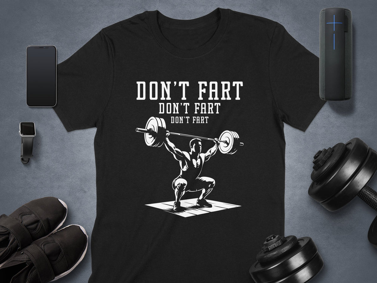 Don't Fart Weightlifting Graphic Tee product type