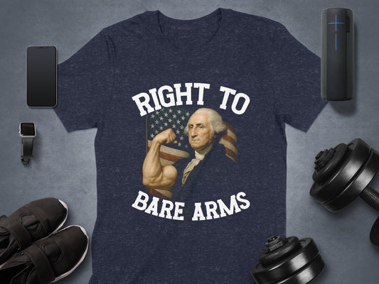 Right to Bare Arms Patriotic Graphic Tee product